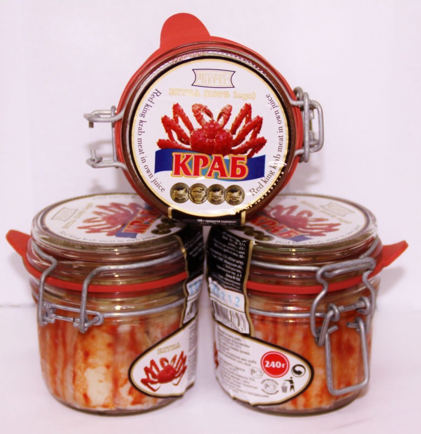 Крабы консервы
