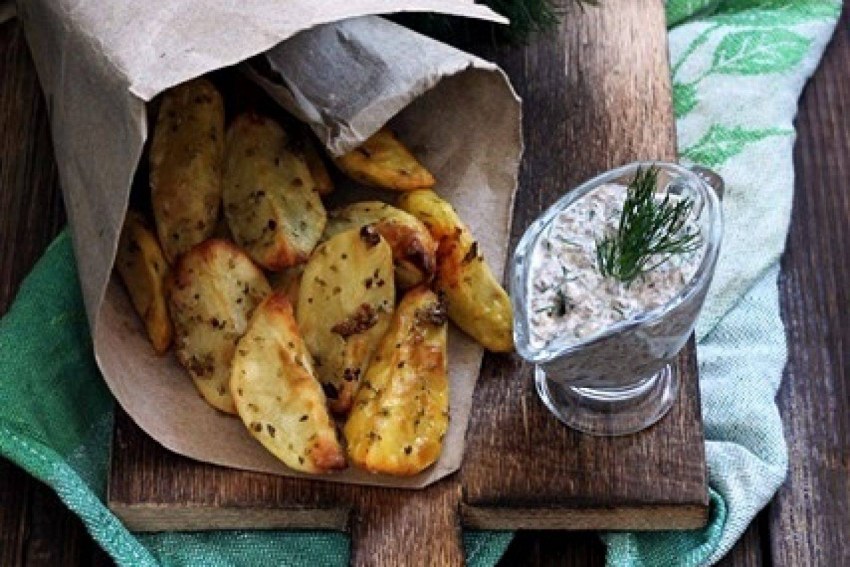 Гарниры картофель фри, пюре, рис
