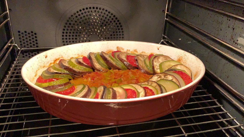 Овощной Рататуй с грибами