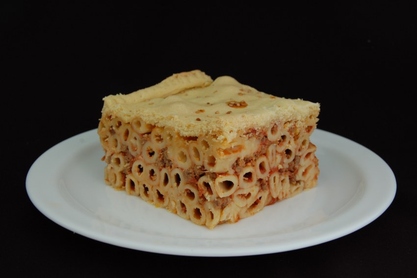 Макароны по флотски с ливерной колбасой