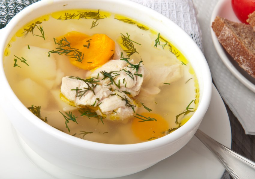 Калории в супе курином с картошкой