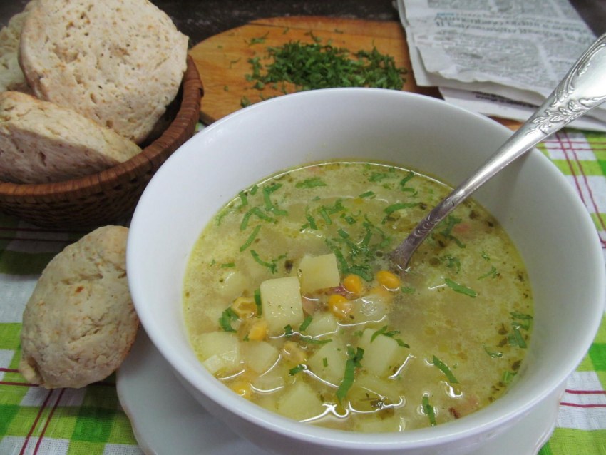 Суп с картошкой