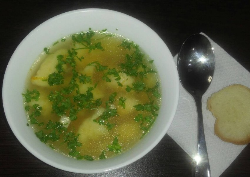 Суп с цветной капустой
