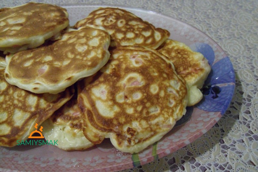 Оладьи со вкусом пиццы