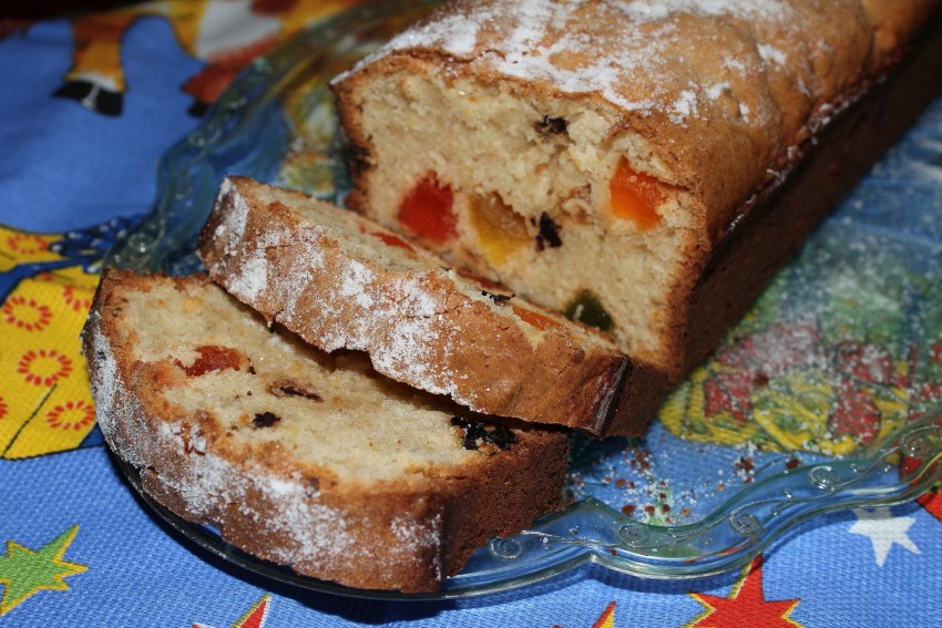 Творожные кексики с цукатами