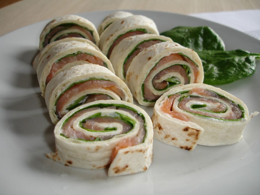 Рулет с рыбой