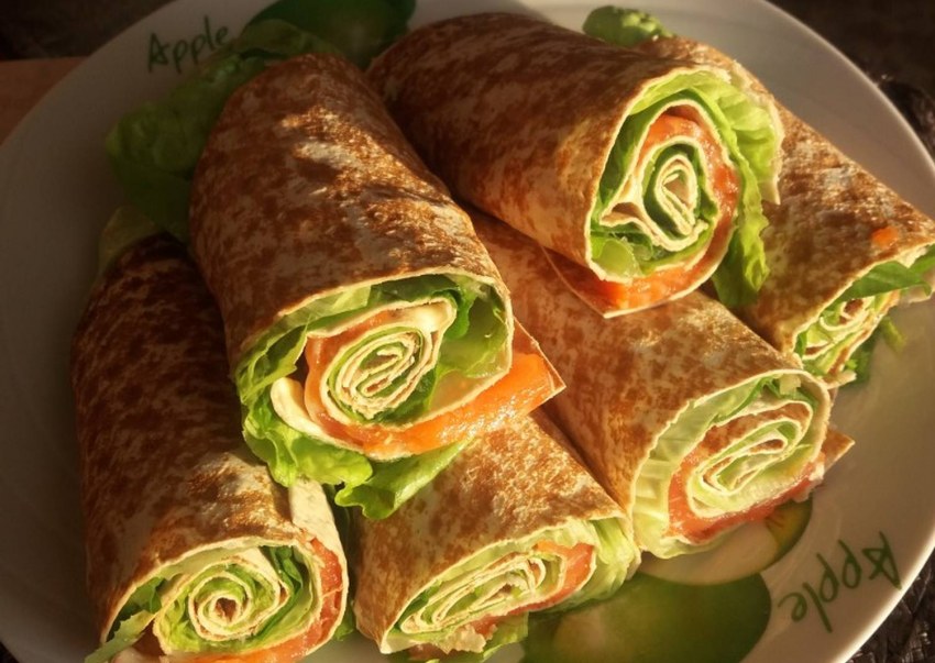 Роллы из лаваша