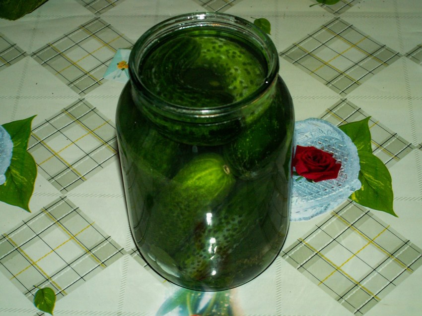 Огурцы закрутка