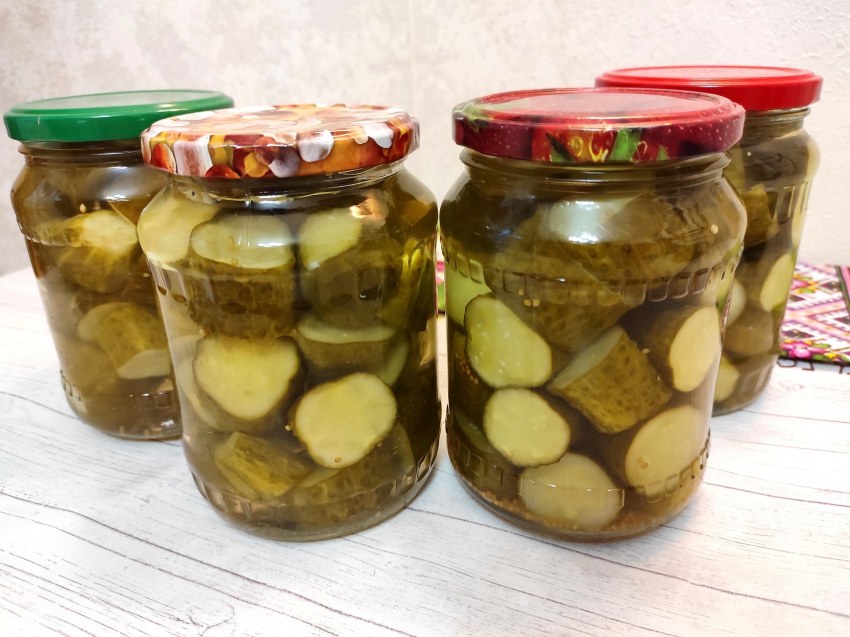 Маринованные листья горчицы