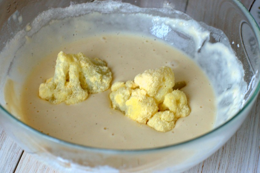 Кляр для цветной капусты с яйцом и мукой