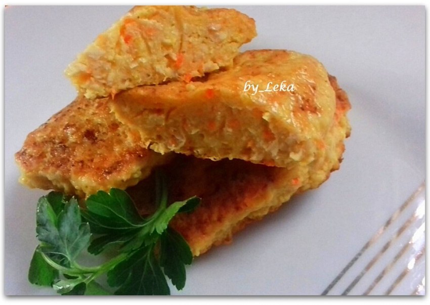 Куриные котлетки с тыквой