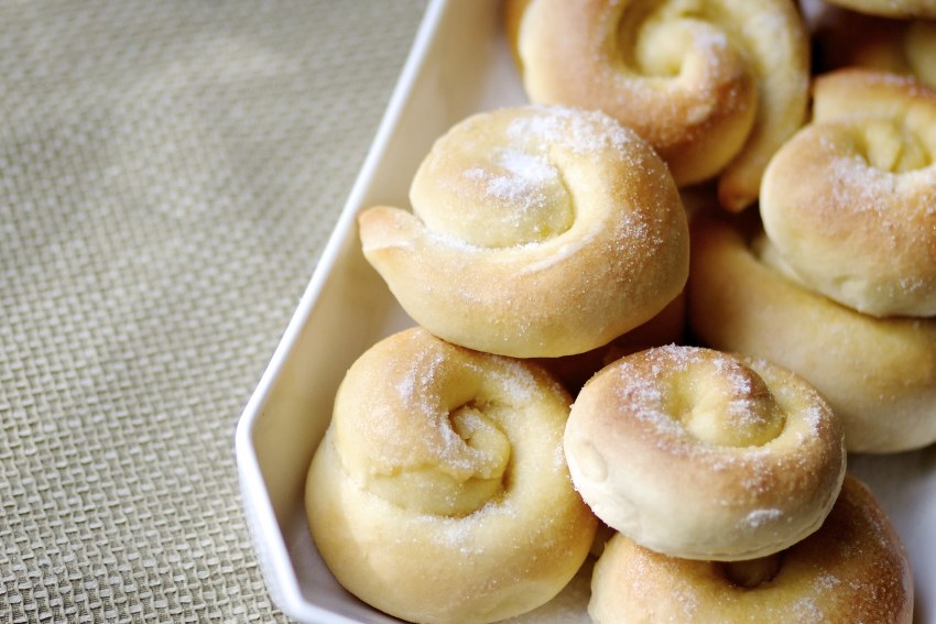 Булочки с кремом