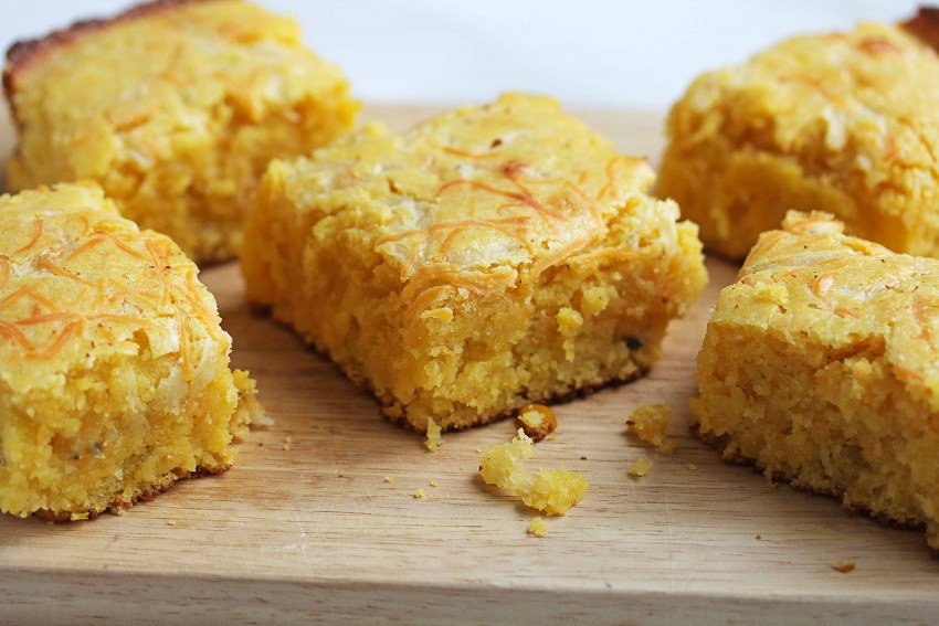Пирог из кукурузной крупы