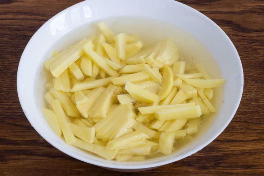 Нарезка картофеля