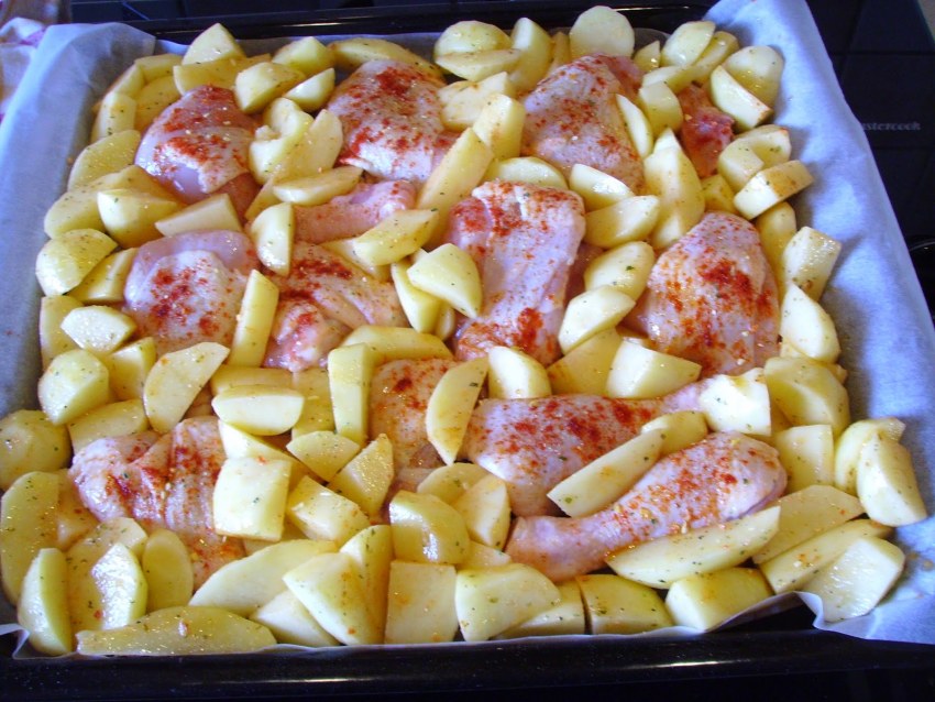 Тушеная картошка