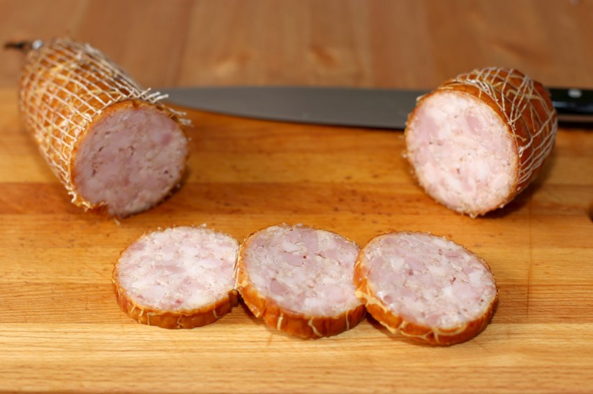 Куриная ветчина в ветчиннице