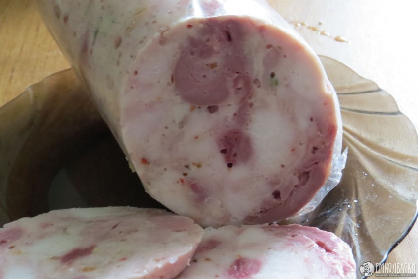 Домашняя вареная ветчина из курицы