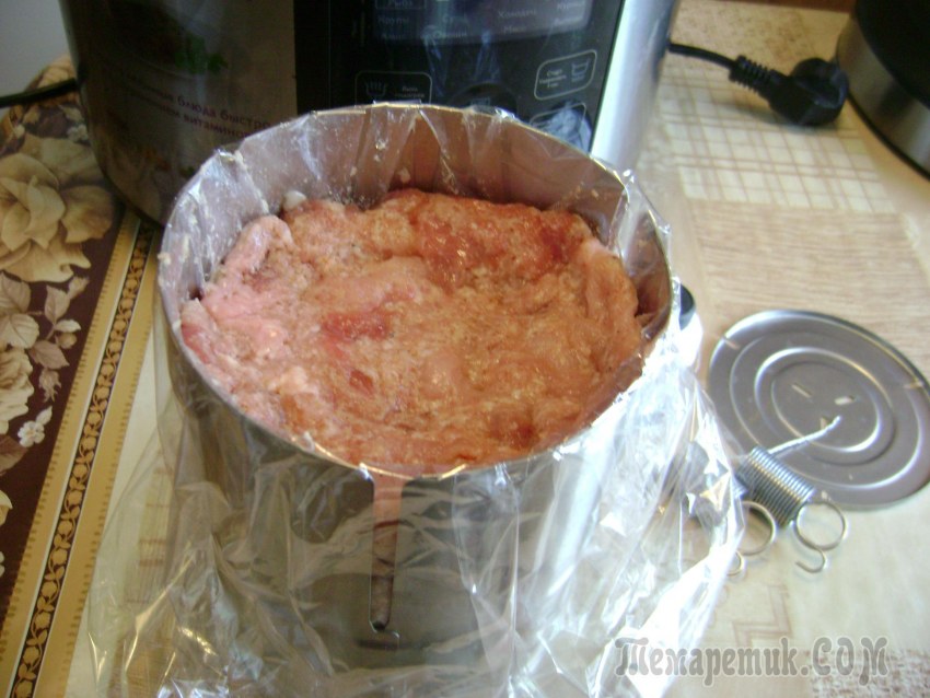 Домашняя ветчина из курицы