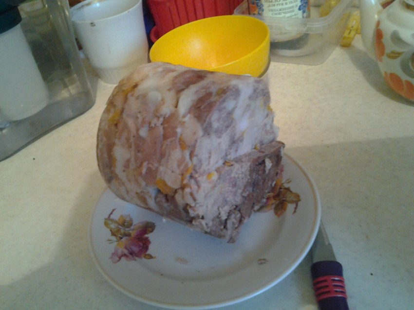 Куриная ветчина в банке