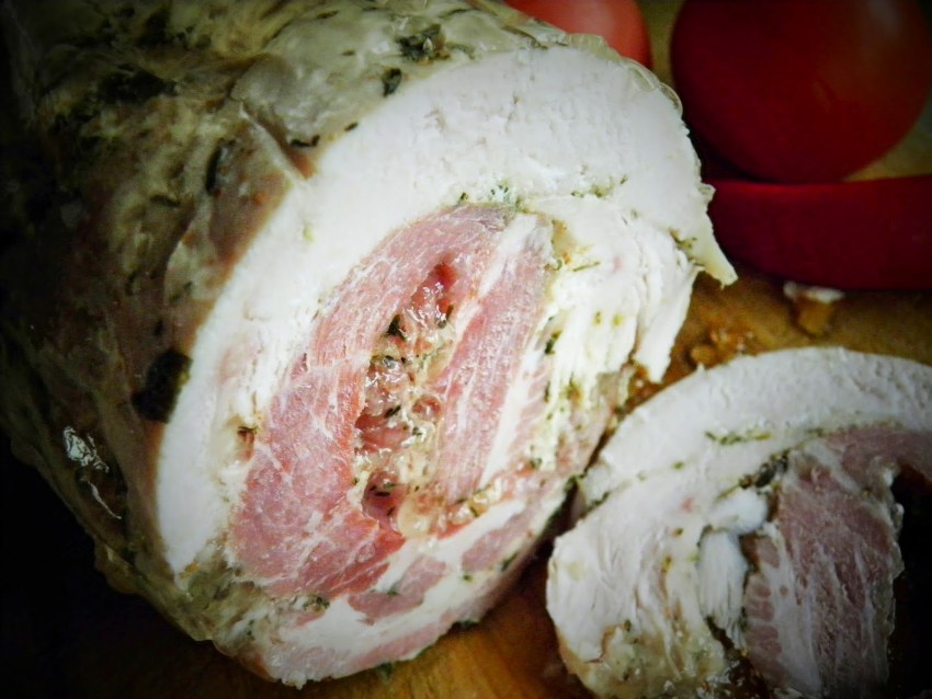 Ветчина в духовке рецепт с фото