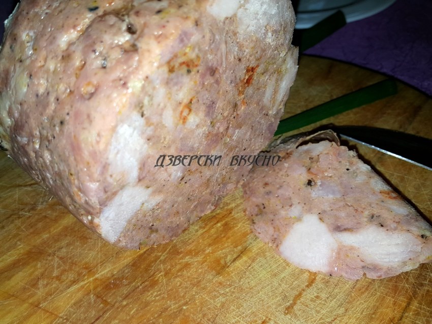 Ветчина из свинины