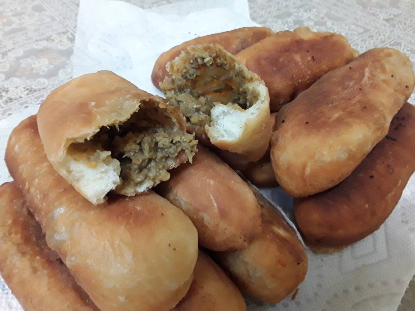 Пирожки с горохом