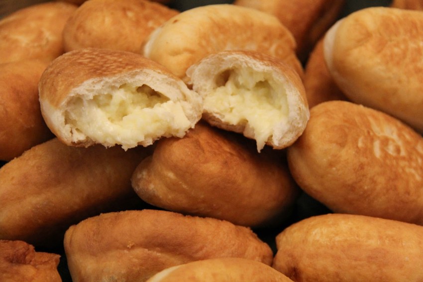 Пирожки с квашеной капустой