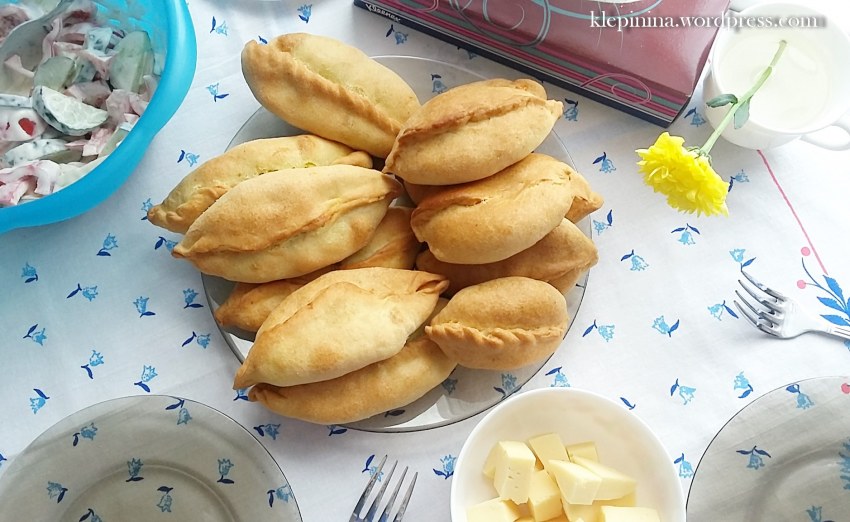 Пирожки с ливером печеные