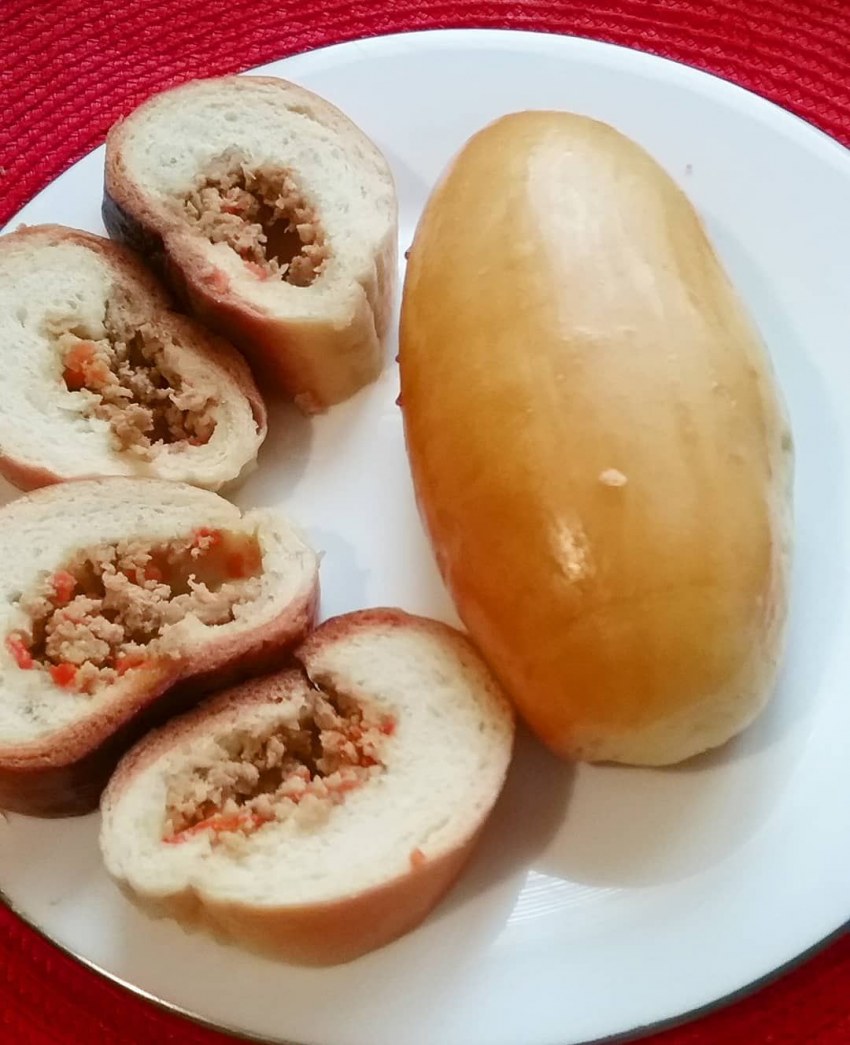Пирожки с рисом луком и яйцом