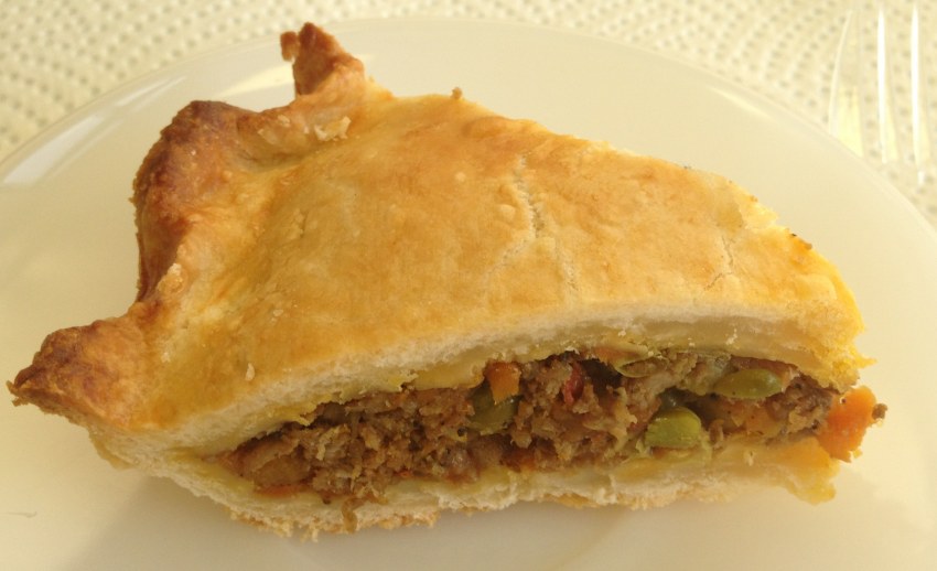 Жареные пирожки с черникой