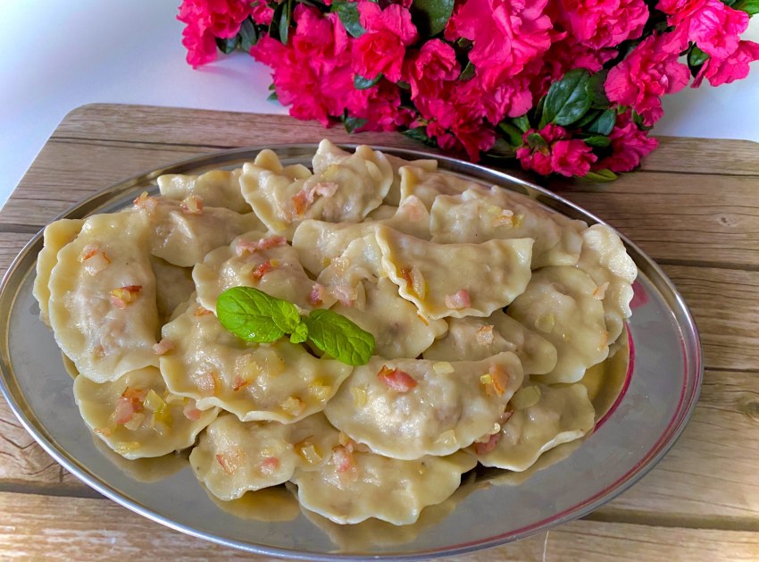 Ленивые вареники с картошкой