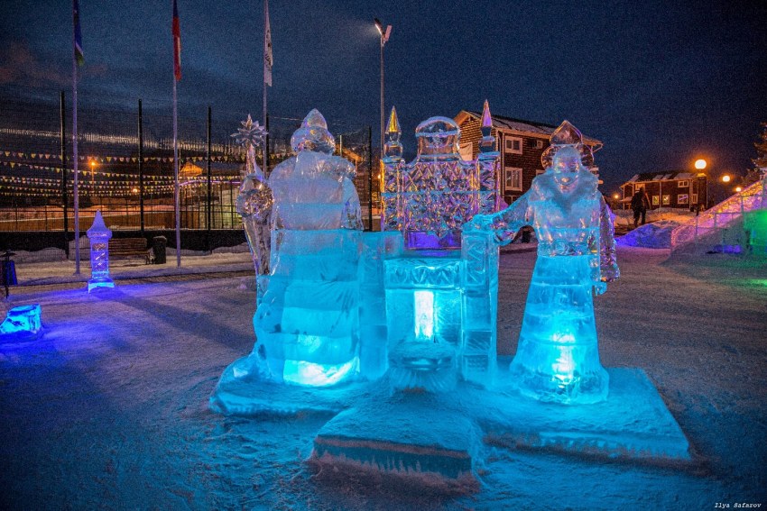 Детский ледяной городок