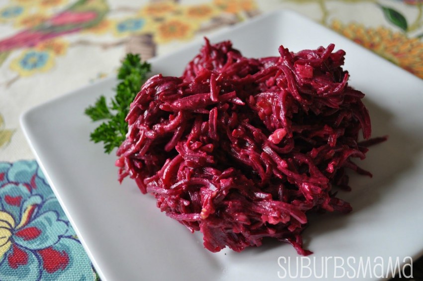 Салат мужской со свеклой и сыром