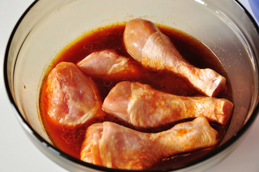 Замариновать курицу
