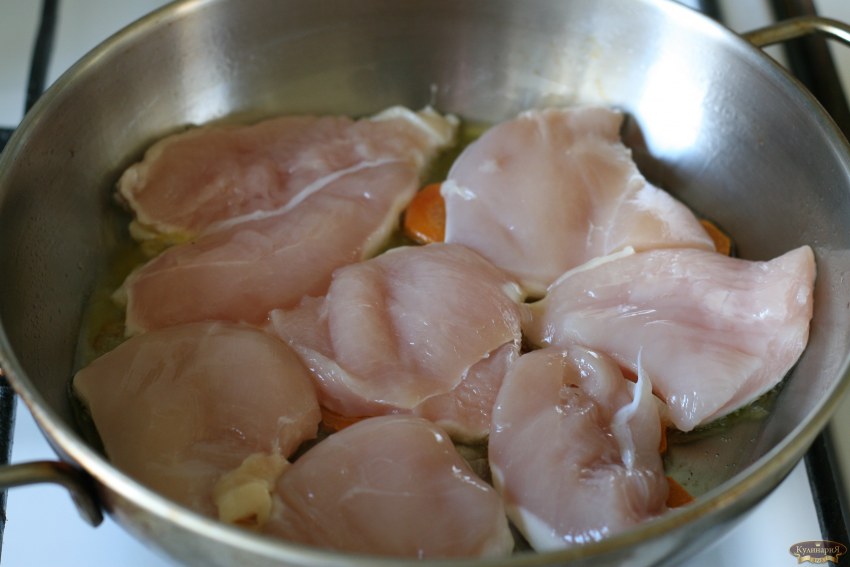 Филе красного мяса курицы приготовить