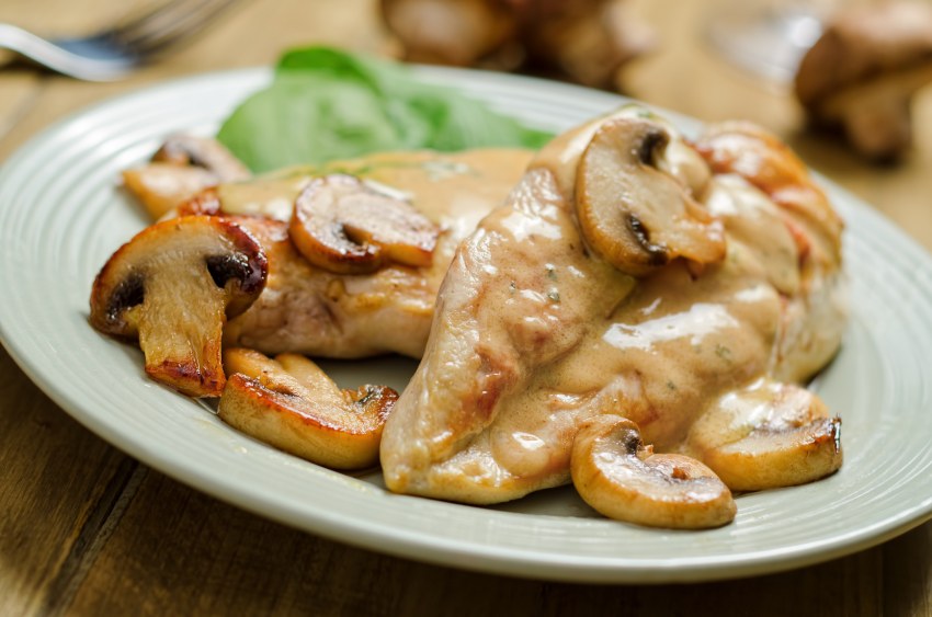 Куриная грудка запеченная с картошкой