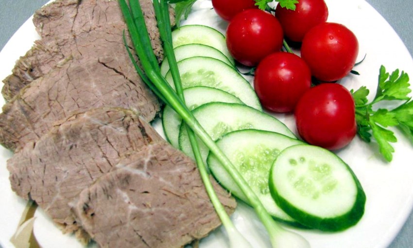 Картофель тушеный с мясом