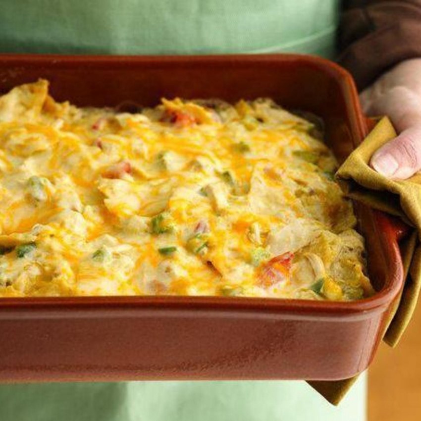 Картофельная запеканка в духовке с сыром Вегетарианская