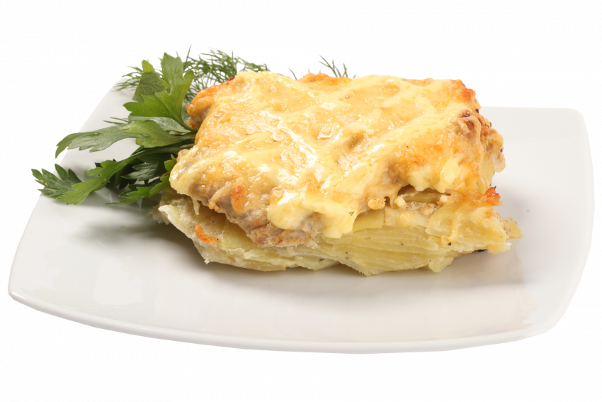 Шарлотка с ананасами