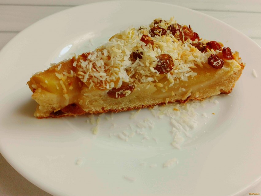 Пирог с черникой домашний