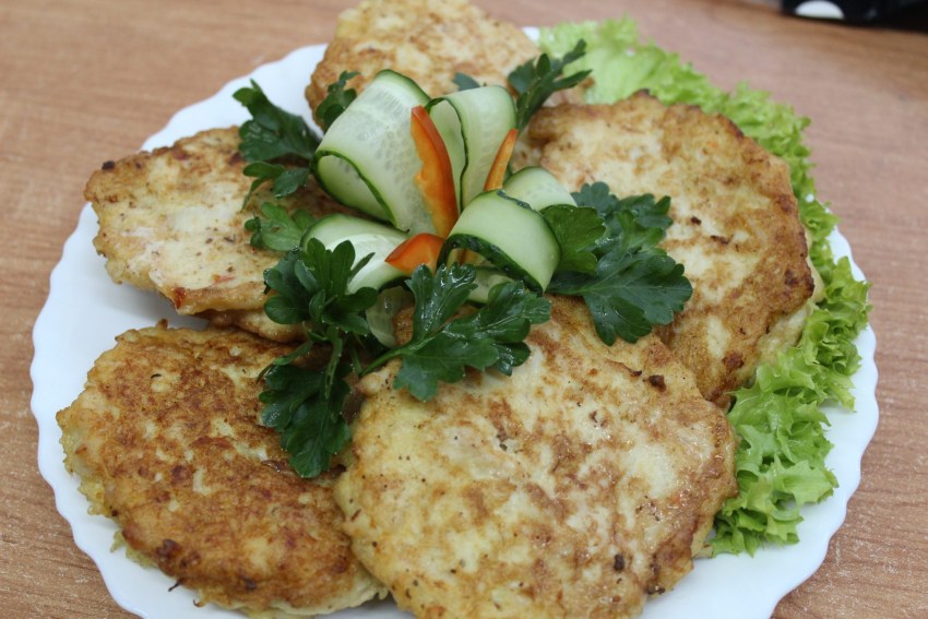 Куриное филе в сырной корочке