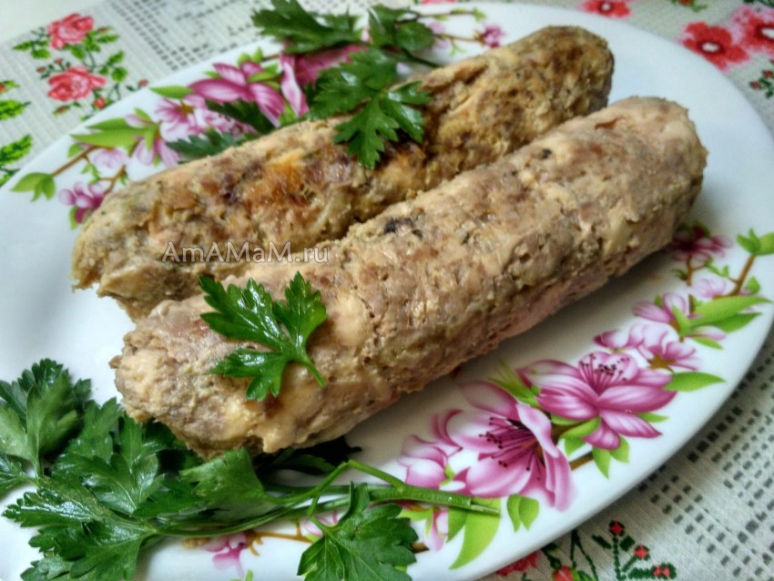 Самодельная колбаса