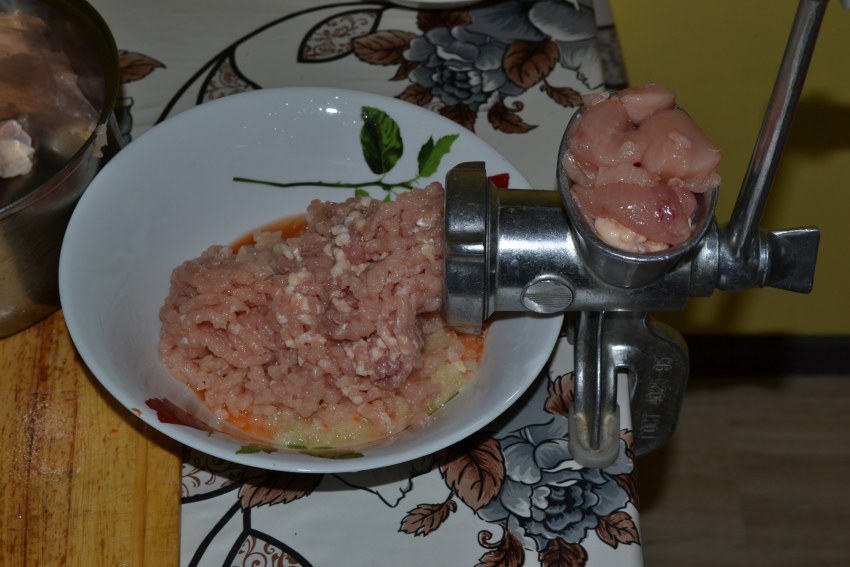 Рыбная колбаса в домашних