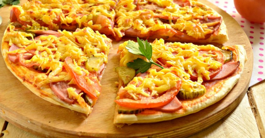 Пицца с сыром