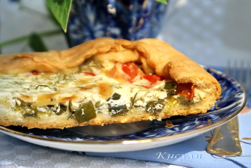 Вкусная минутка заливной пирог на кефире