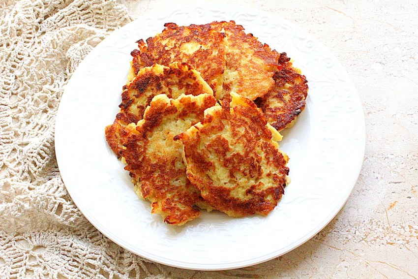 Яблочные драники