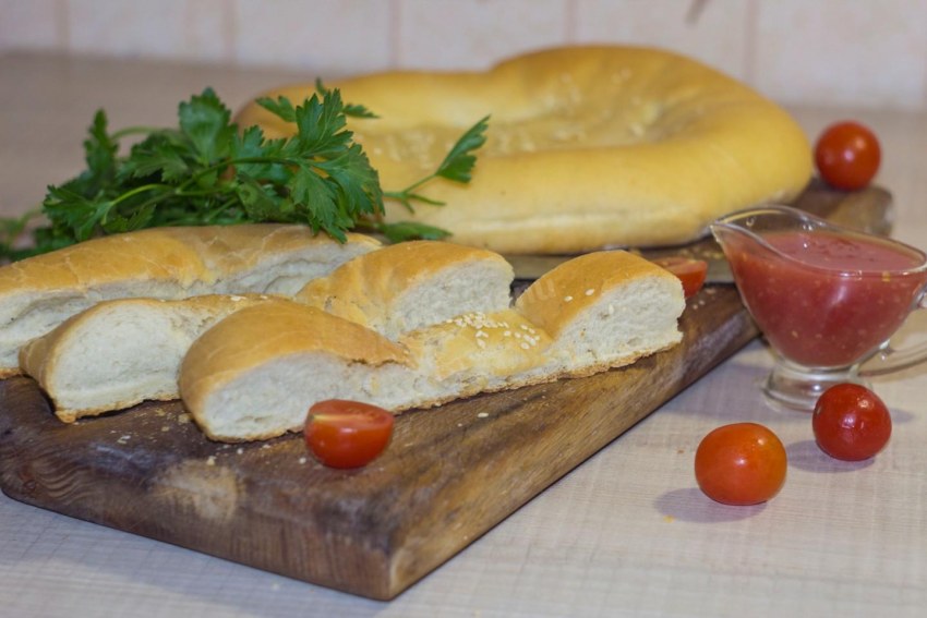Лаваш с тыквой