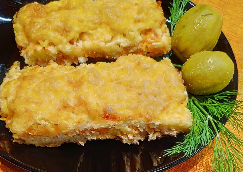 Запечённая рыба по-гречески