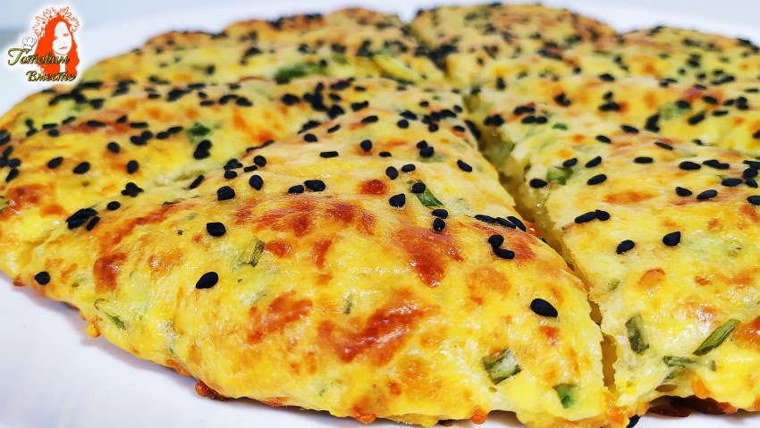 Лепешки с брынзой и зеленью
