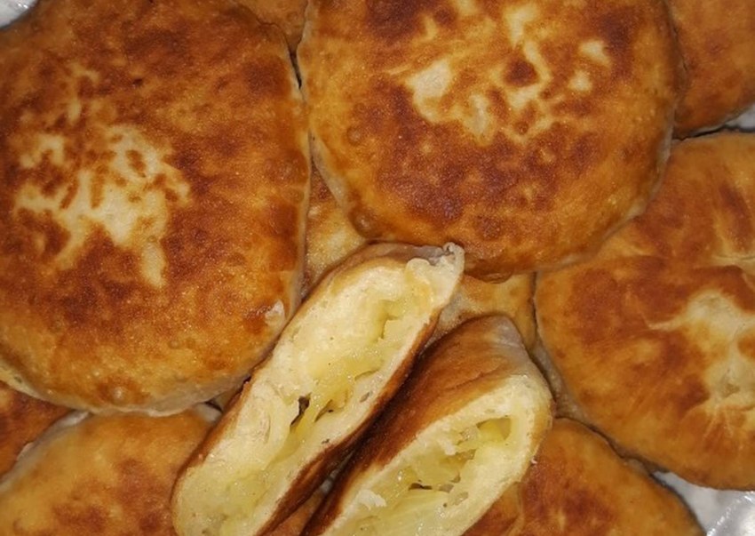 Сырные лепешки с зеленью